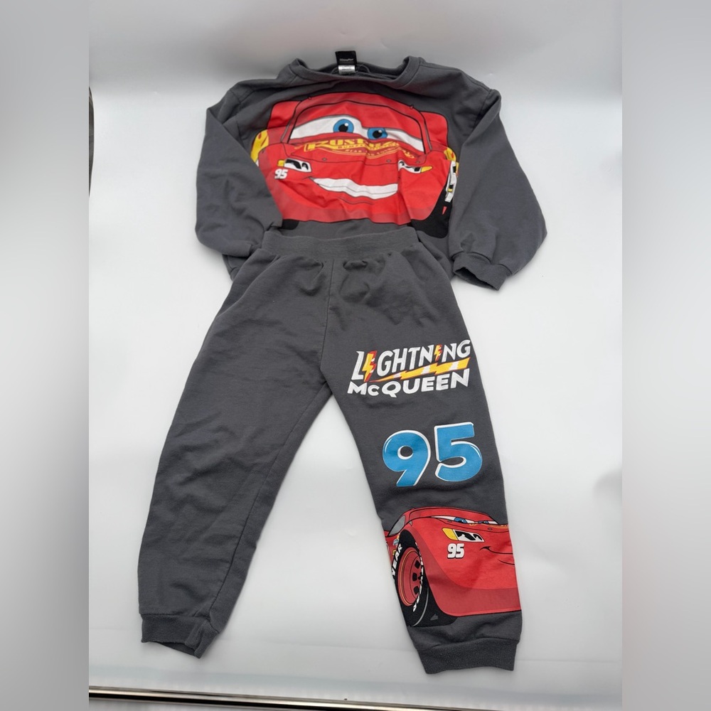 Cars Lightning McQueen Gray Set